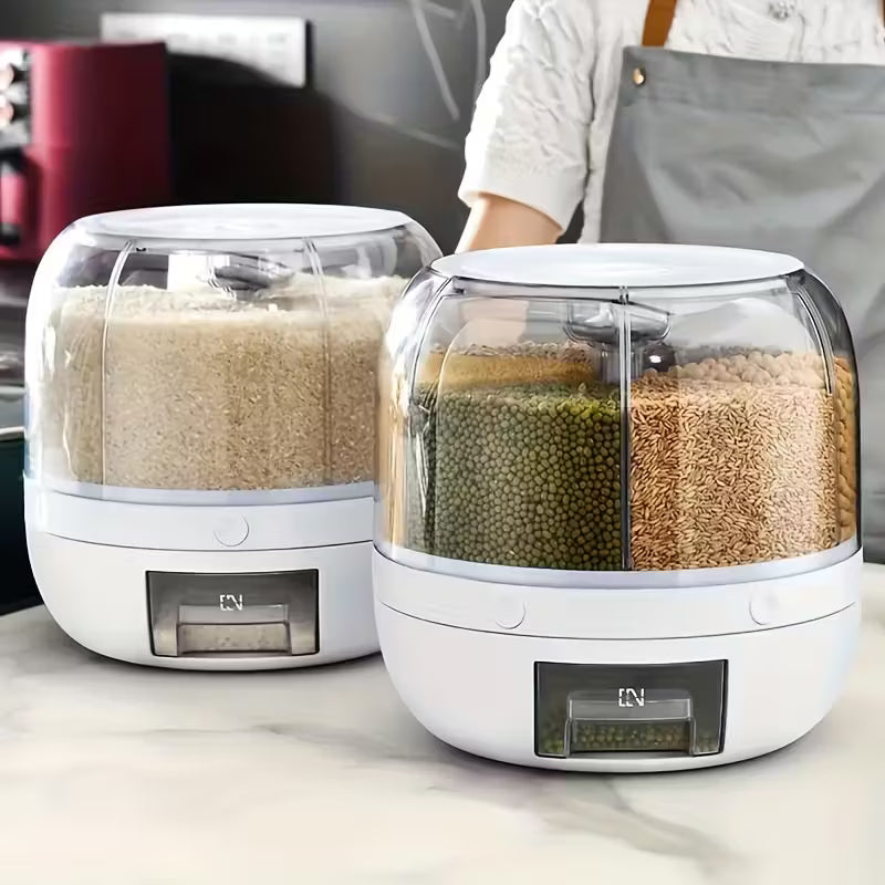 22 lbs Rotating Rice & Grain Dispenser