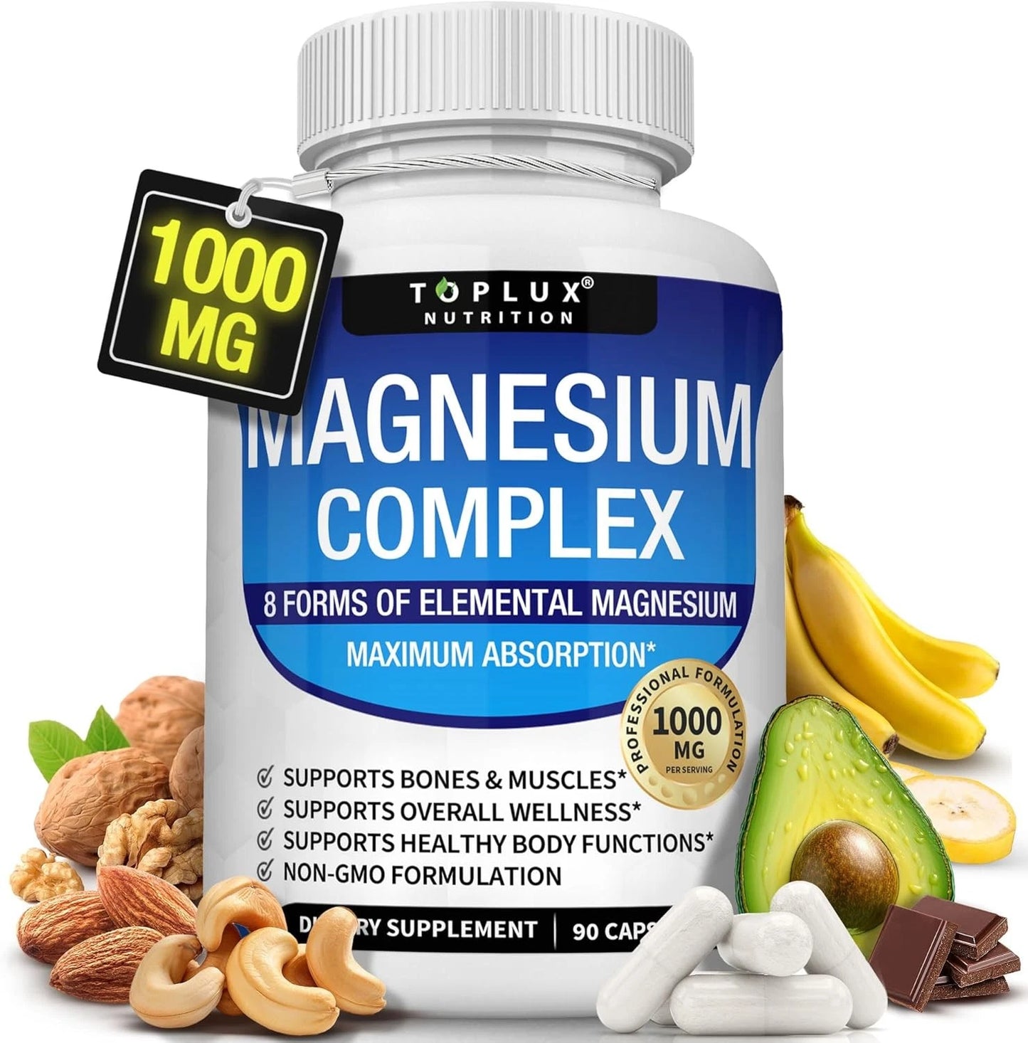 Magnesium Complex Supplement 1000mg