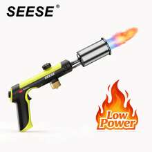 SEESE Powerful Kitchen Propane Torch - Adjustable Flame Cooking Blow Torch