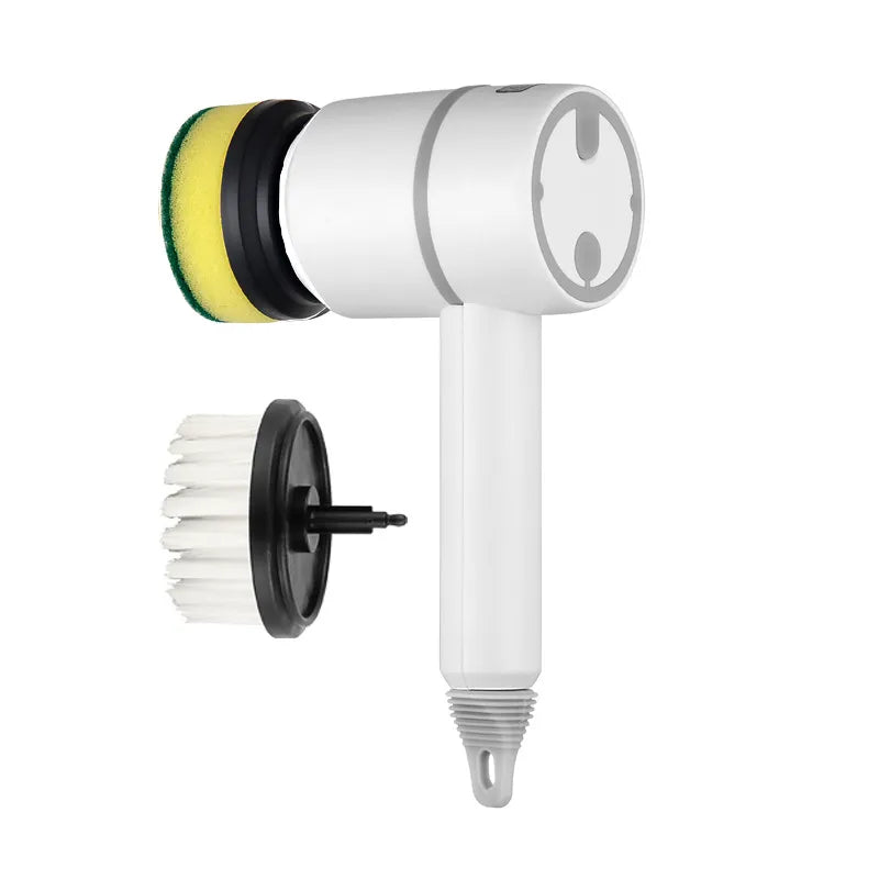 Electric Cleaning Brush with 6 Brush Heads