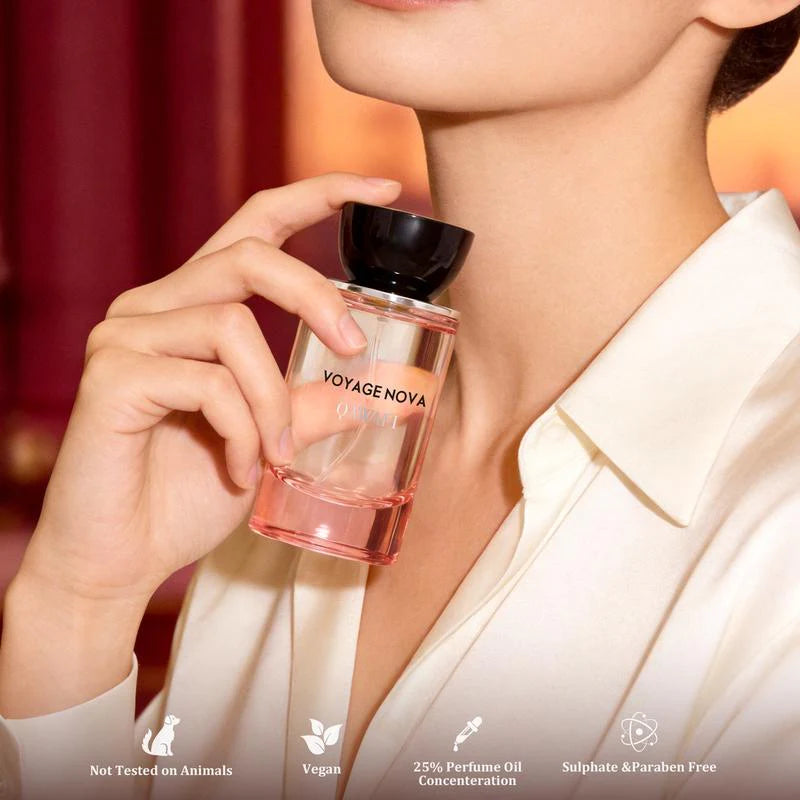Voyage Nova Rosey - Fruity Floral Eau de Parfum for Women