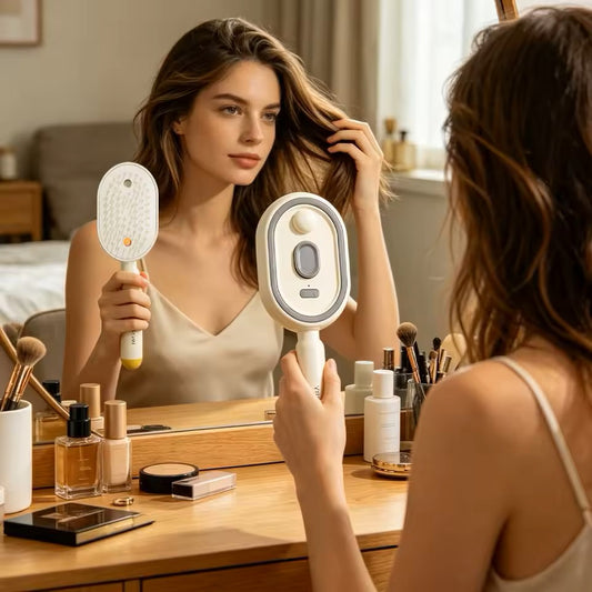 3-in-1 Electric Spray Massage Comb