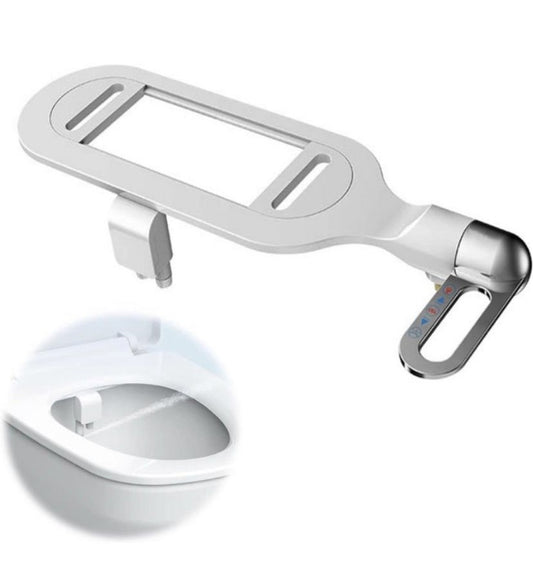 Fresh Water Bidet Toilet Attachment with Dual Nozzle