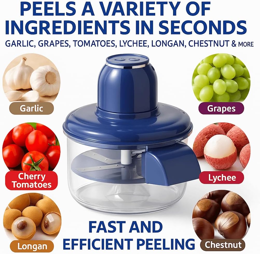 Automatic Garlic & Grape Peeler Machine