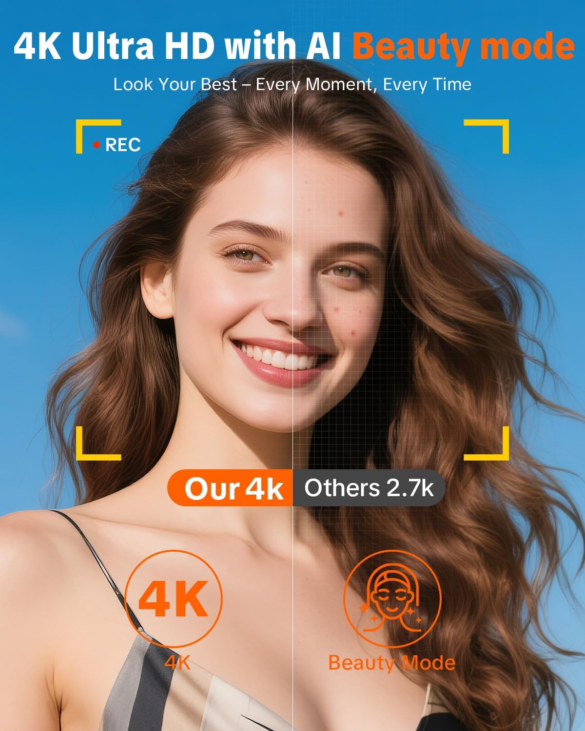 Y2K CCD Digital Camera for Teens - 4K Vlogging Camera with Flip Screen