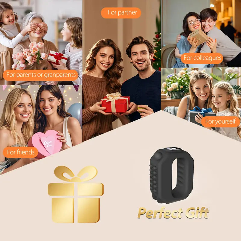 ADDWIN Fascia Ring R10 Mini Muscle Recovery Machine | Cordless Rechargeable Portable Massager