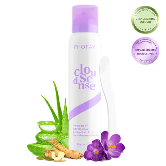 Bikini Pain-Free Hair Removal Cream for Sensitive Skin | Aloe & Hyaluronic Acid | Men & Women
