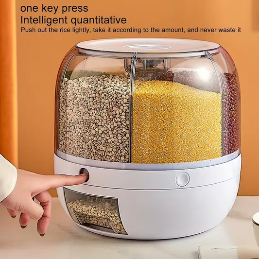 22 lbs Rotating Rice & Grain Dispenser