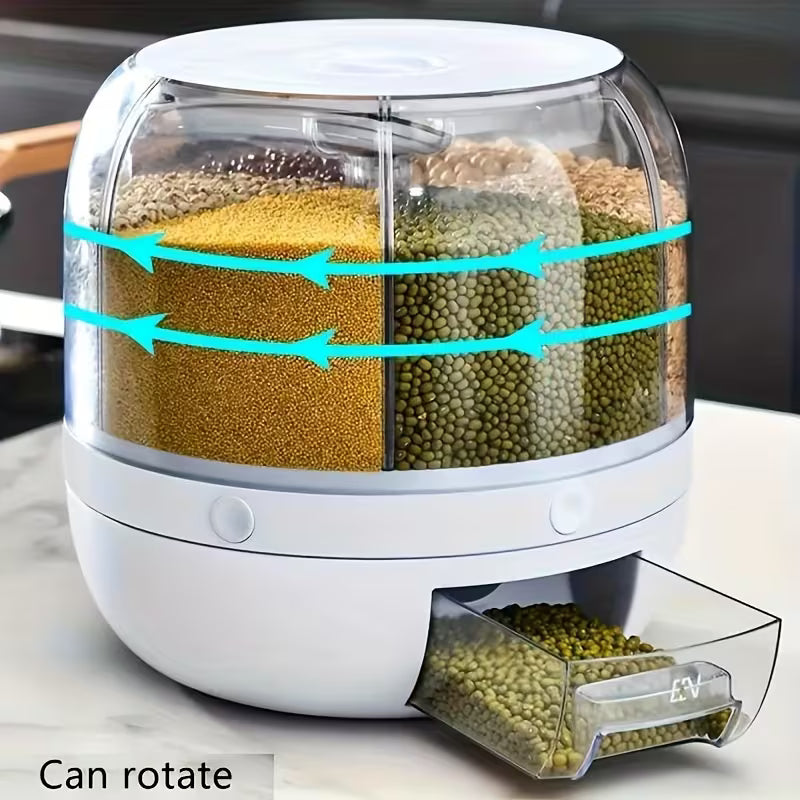 22 lbs Rotating Rice & Grain Dispenser