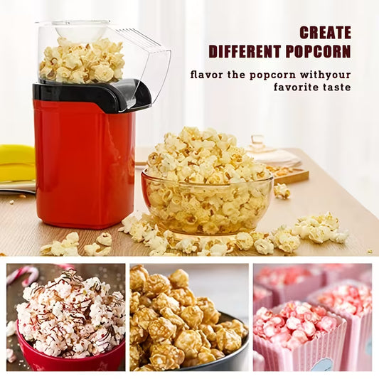 Mini Popcorn Maker - Compact Hot Air Popper