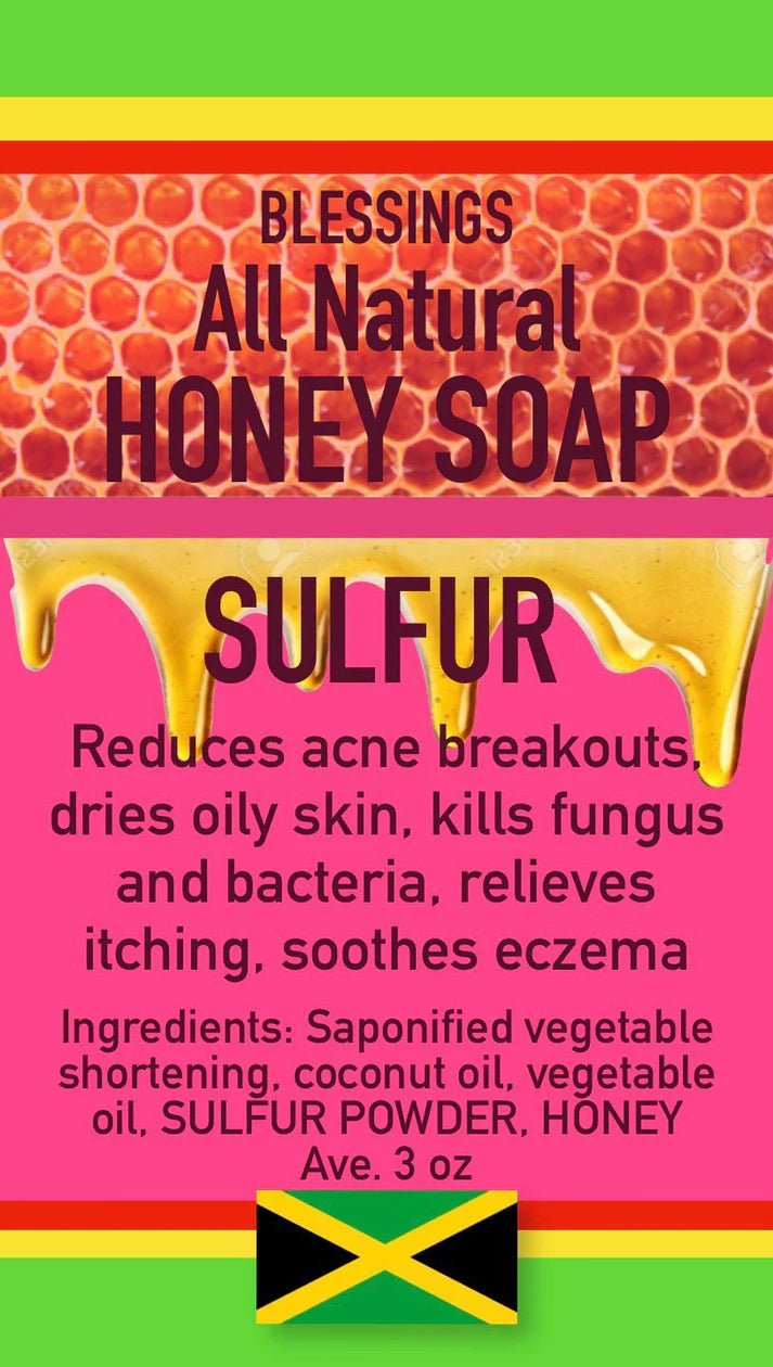 Honey Sulfur Soap Bar