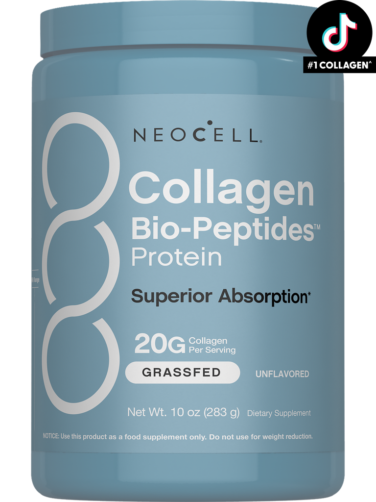 NeoCell Grassfed Collagen Bio-Peptides Powder - Hair, Skin, Nails & Joints