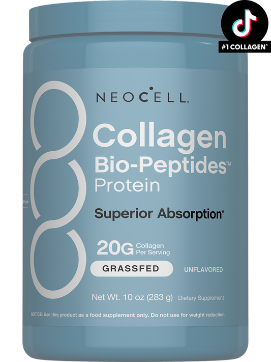NeoCell Grassfed Collagen Bio-Peptides Powder - Hair, Skin, Nails & Joints