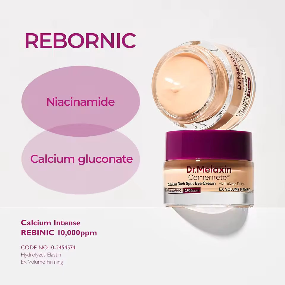Dr.Melaxin Calcium Dark Spot Eye Cream - For Dark Circles & Under Eye Bags