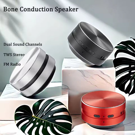Hot Hummingbird Bone Conduction Speaker - Mini Bluetooth FM Radio Wireless Speaker
