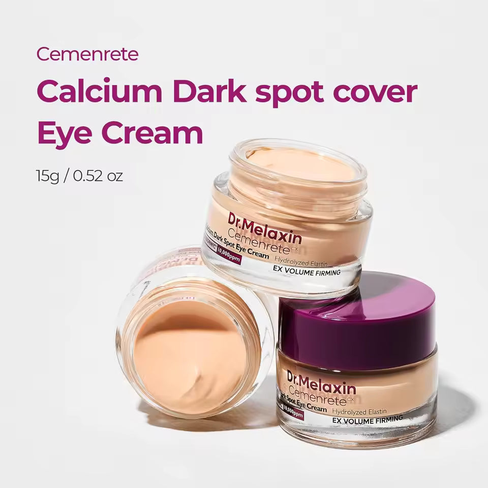 Dr.Melaxin Calcium Dark Spot Eye Cream - For Dark Circles & Under Eye Bags