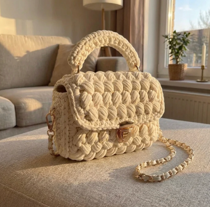 Purse Bag - Handwoven Handbag for Women