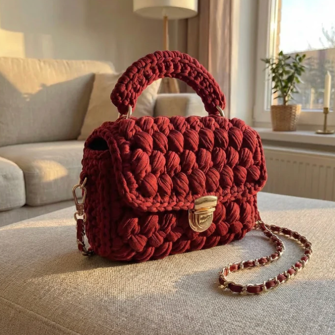 Purse Bag - Handwoven Handbag for Women