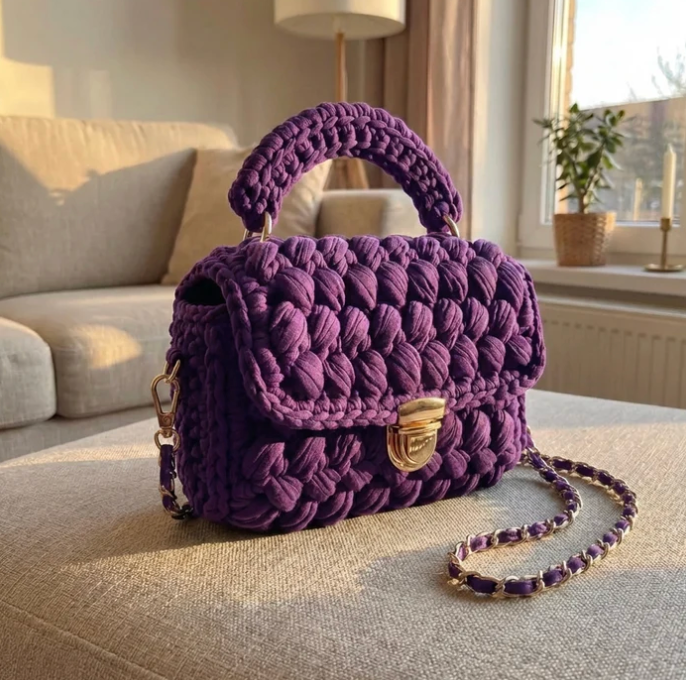 Purse Bag - Handwoven Handbag for Women