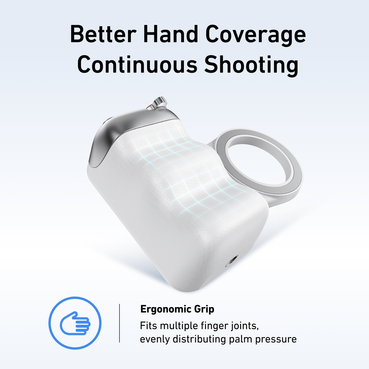 Magnetic Phone Camera Grip with Remote Control