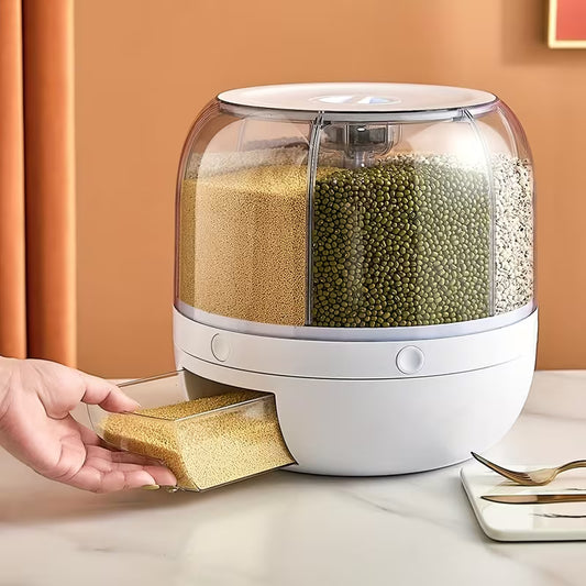 22 lbs Rotating Rice & Grain Dispenser