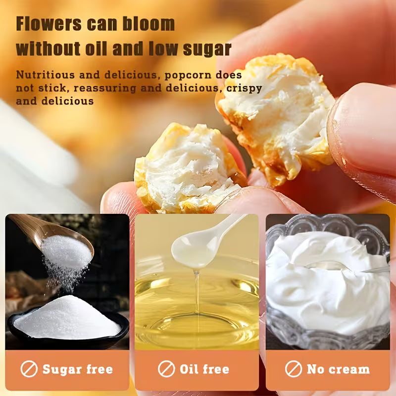 Mini Popcorn Maker - Compact Hot Air Popper