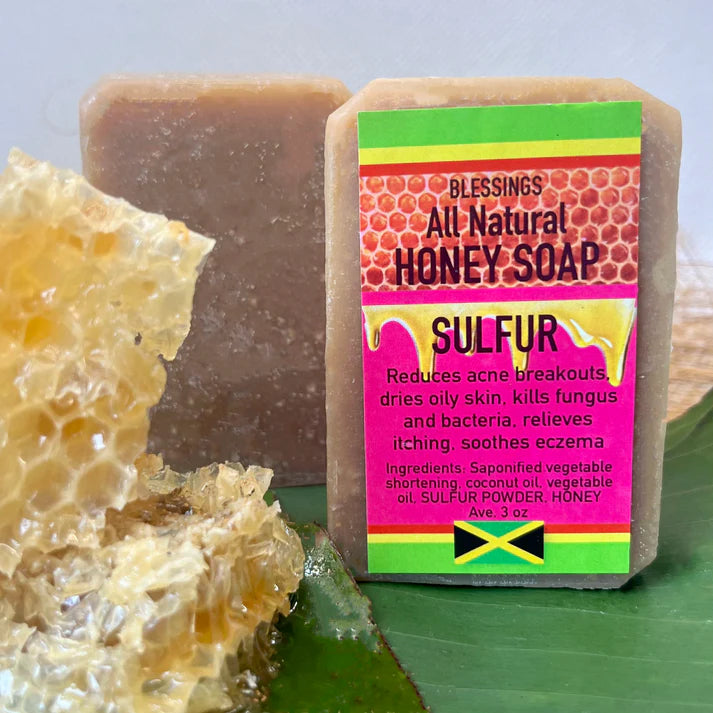 Honey Sulfur Soap Bar