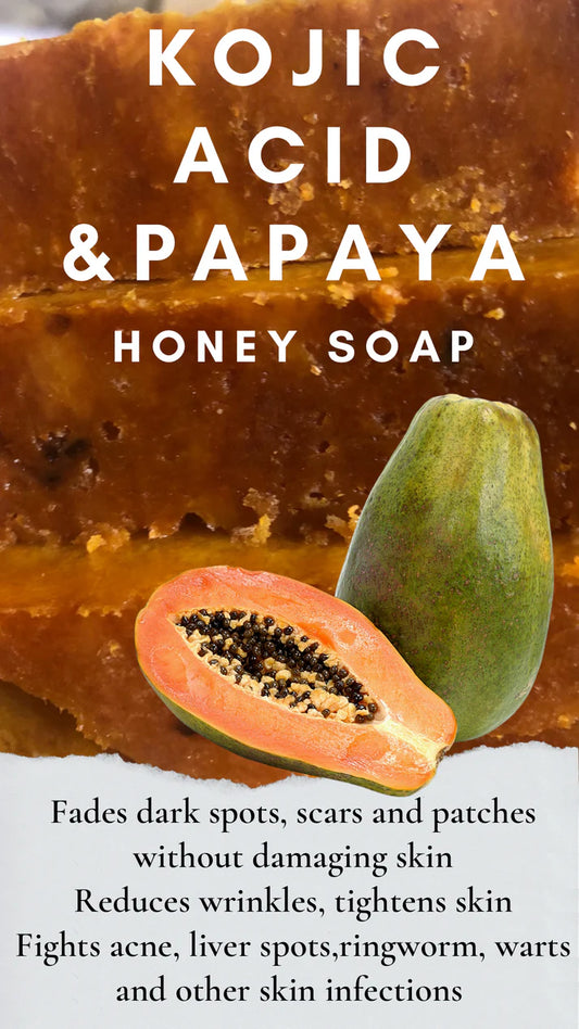 Honey Kojic Papaya Soap Bar