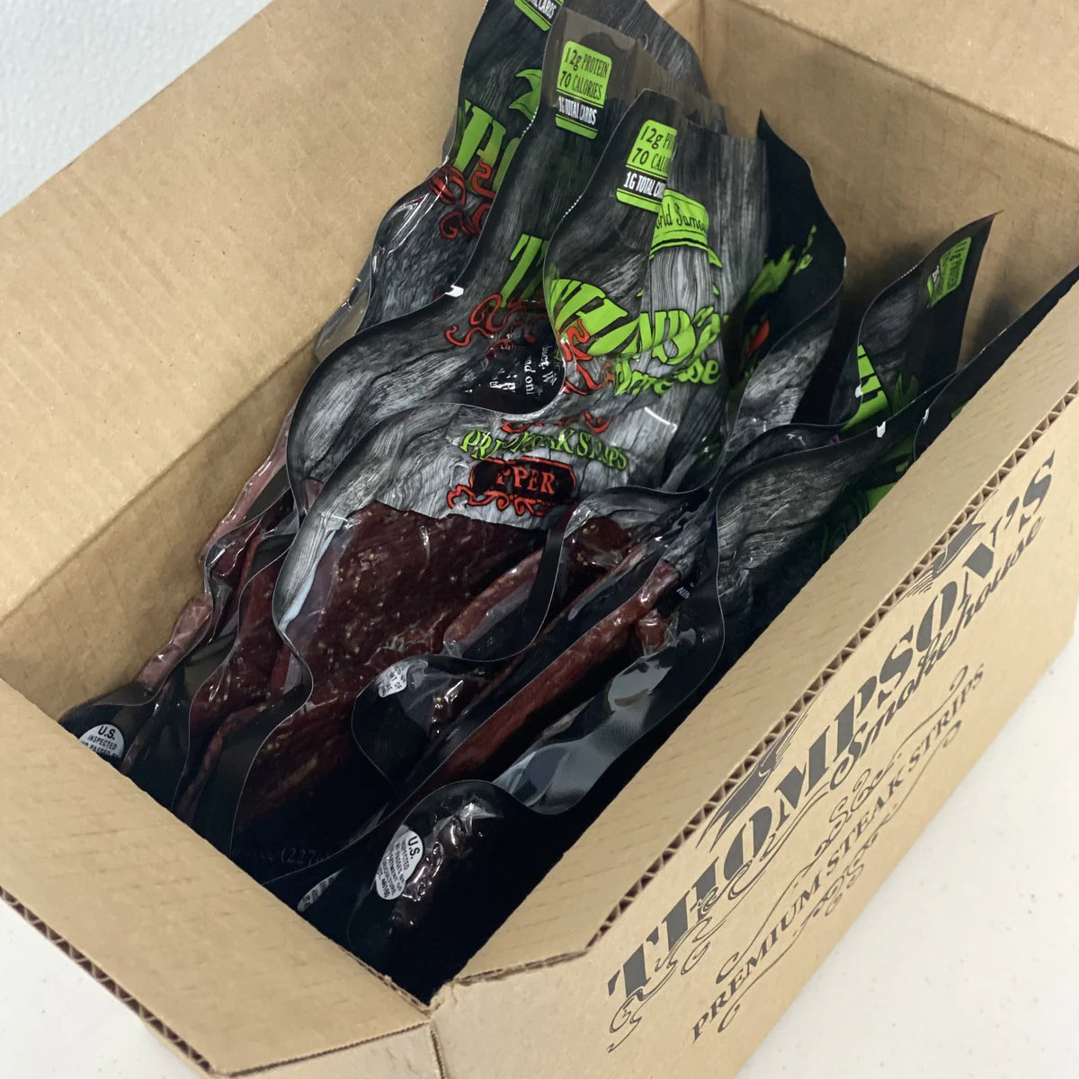 Box O' Jerky - 6lbs Bulk Beef Jerky Box