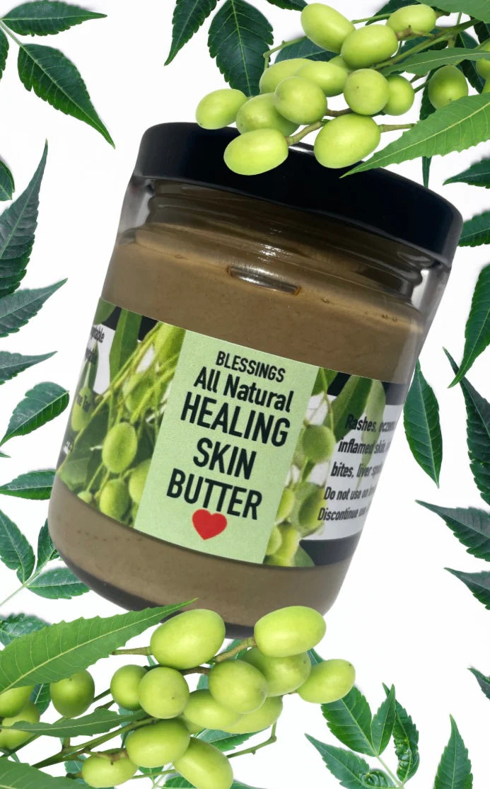 Healing Skin Butter with Pine Tar & Neem Oil