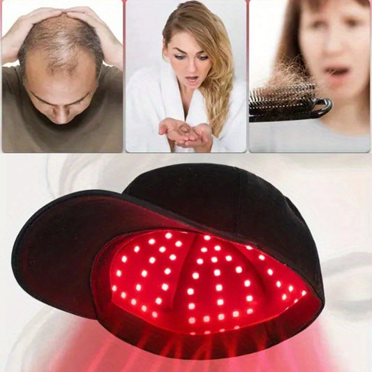 Red Light Therapy Hat - 660nm & 850nm Hair Growth & Regrowth Treatment Cap